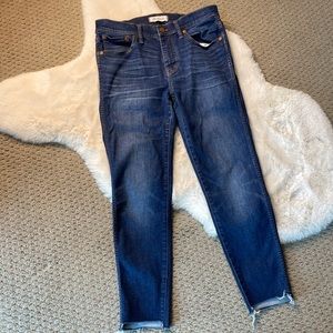 MADEWELL 9in high riser skinny skinny
